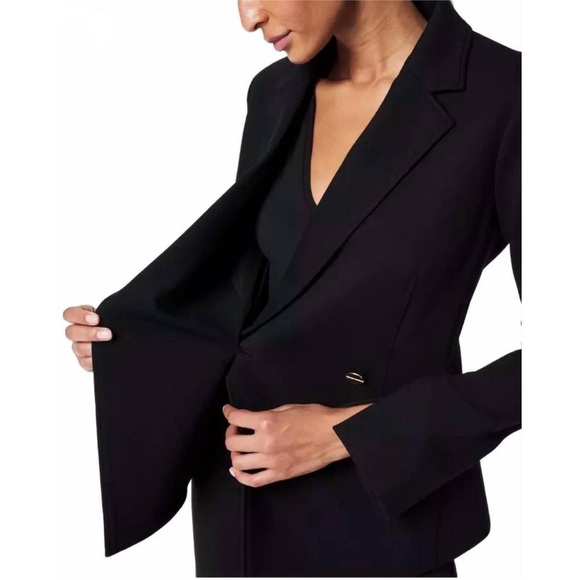 NWT Spanx Black Perfect Asymmetric Classic
Tailored Blazer Sz XS - Picture 3 of 10